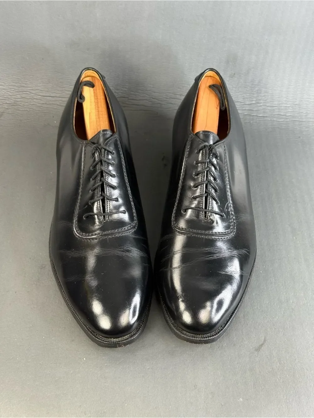 Johnston & Murphy black leather Heritage Oxford shoes men’s size 9.5